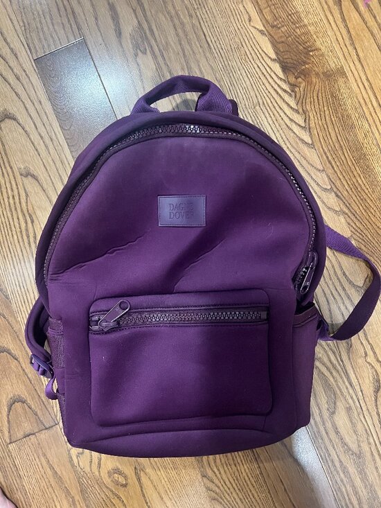 Dagne Dover Handbags - Dagne Dover Dakota Backpack - Medium - Purple/Eclipse